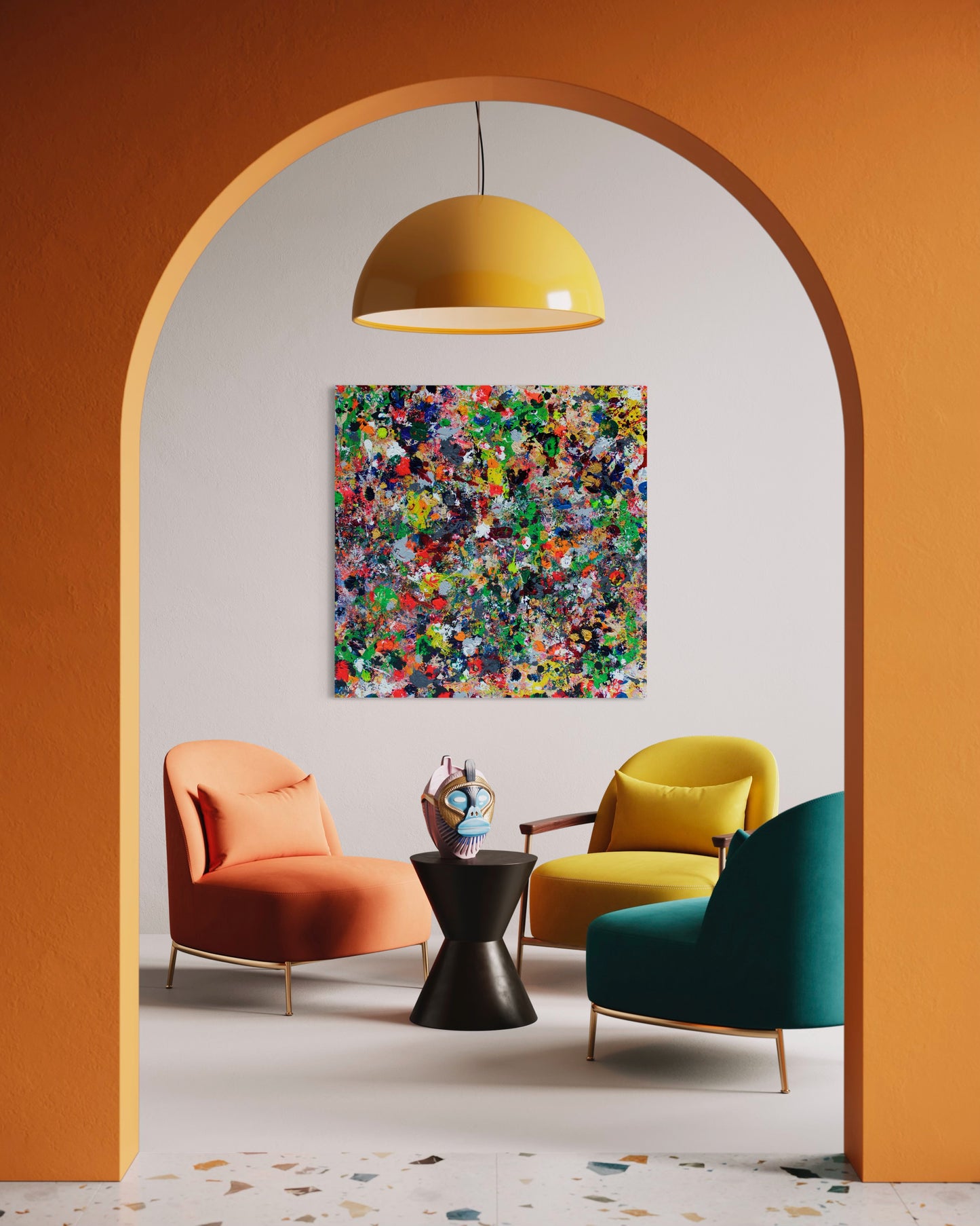 Flowers Drinking Lemonade