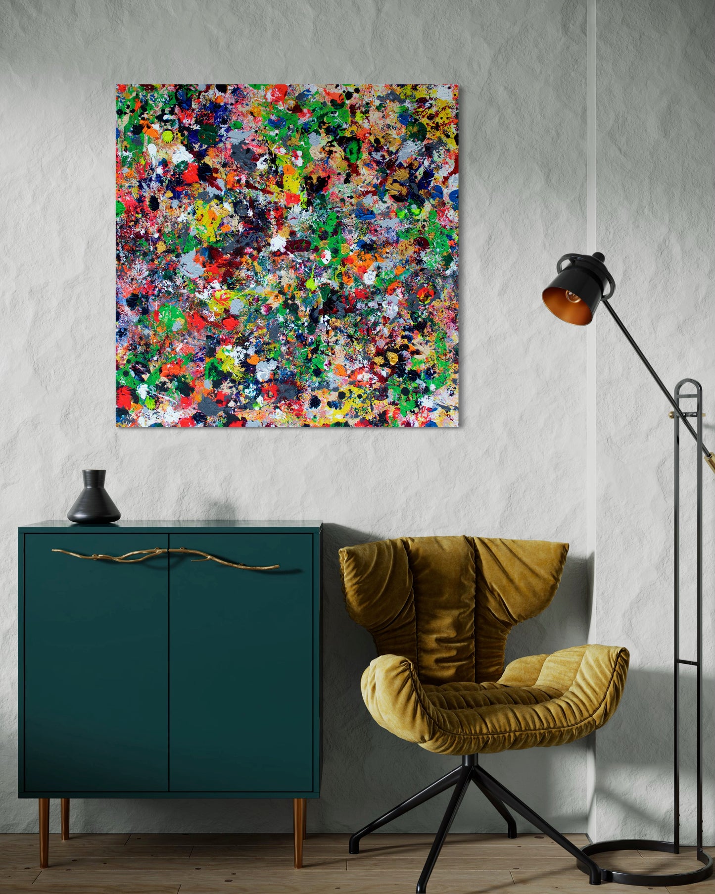 Flowers Drinking Lemonade