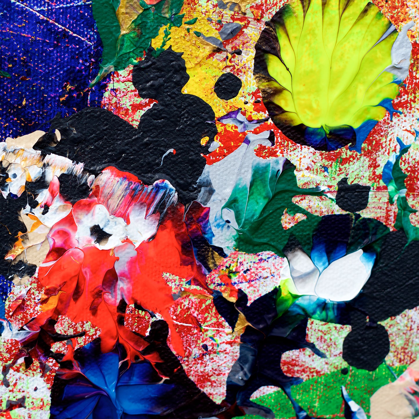 Flowers Drinking Lemonade